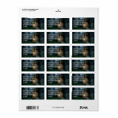 Vallen Eeuwige ijdelheid Etiket (Full Sheet)