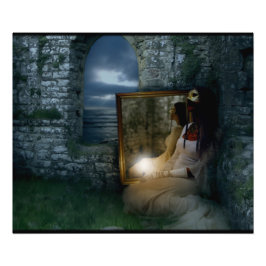 Vallen Eeuwige ijdelheid Foto Afdruk