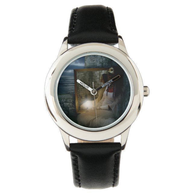 Vallen Eeuwige ijdelheid Horloge (Voorkant)