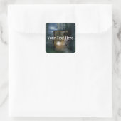 Vallen Eeuwige ijdelheid Vierkante Sticker (Tas)
