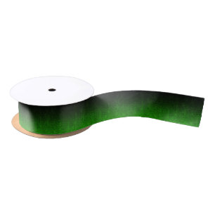 Vallen Groen & Zwart Glitter Gradient Satijnen Lint