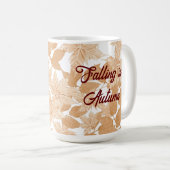 Vallen in Herfstbladeren Mok (Voorkant rechts)