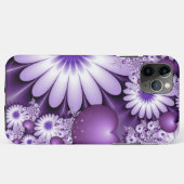 Vallen in liefde Abstracte bloemen & harten Fracta Case-Mate iPhone Case (Achterkant (horizontaal))