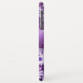 Vallen in liefde Abstracte bloemen & harten Fracta Case-Mate iPhone Case (Achterkant/links)
