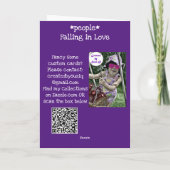 Vallen in liefde kaart (Achterkant)