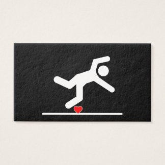 Vallen in Liefde Pictogram Visitekaartjes