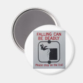 Vallen kan dodelijk zijn magneet (Voorkant / Achterkant)