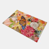 Vallen kleuren en schatten met monoboogvlinder deurmat (Schuin)