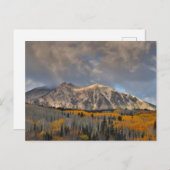 Vallen kleuren van Aspens, Keebler-pas Briefkaart (Voorkant / Achterkant)