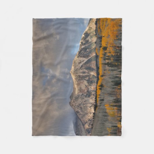 Vallen kleuren van Aspens, Keebler-pas Fleece Deken (Voorkant)