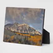 Vallen kleuren van Aspens, Keebler-pas Fotoplaat (Zijkant)