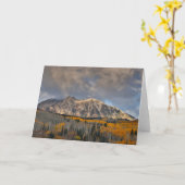 Vallen kleuren van Aspens, Keebler-pas Kaart (Gele Bloem)