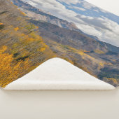 Vallen kleuren van Aspens & Oaks Keebler Pass Sherpa Deken (3/4)