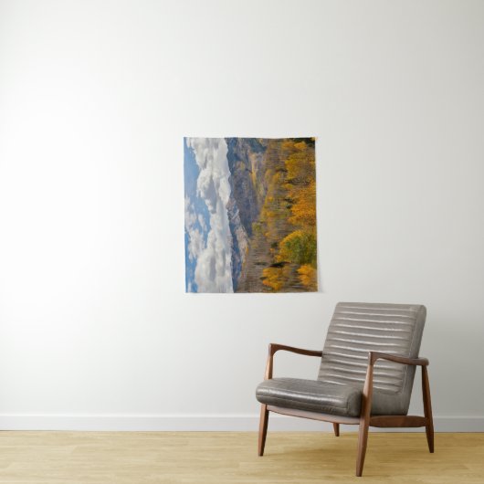 Vallen kleuren van Aspens & Oaks Keebler Pass Wandkleed (In situ)