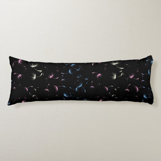 Vallen Paardenbloem zaden Transgender Pride Lichaamskussen (Voorkant)