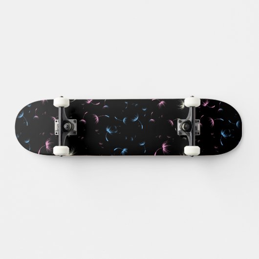 Vallen Paardenbloem zaden Transgender Pride Skateboard (Horizontaal)