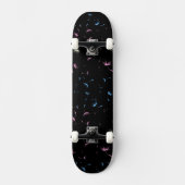 Vallen Paardenbloem zaden Transgender Pride Skateboard (Voorkant)