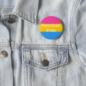 Vallen Pansexual Pride Vlag (tekst) Ronde Button 5,7 Cm (In situ)
