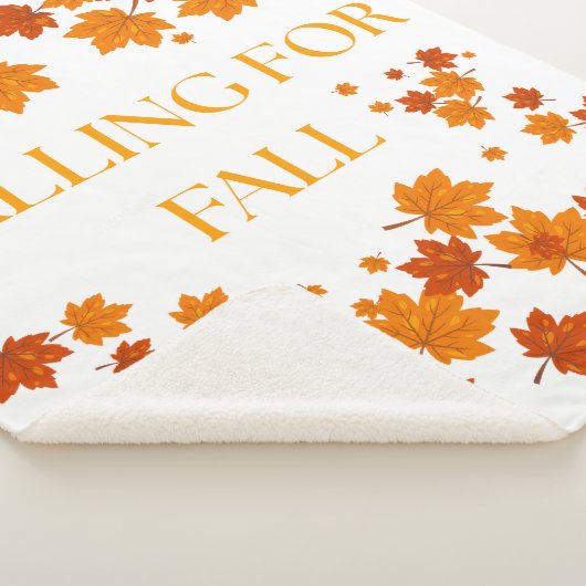 Vallen van Herfst Sherpa Deken (3/4)