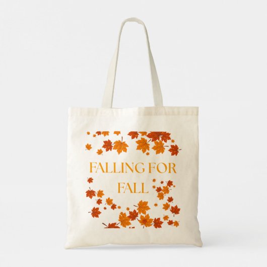 Vallen van Herfst Tote Bag (Achterkant)