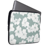 Vallen voor Camellia - Moss Laptop Sleeve (Voorkant Rechts)