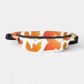 Vallen voor de herfst - Cosy Leaf Pattern Heuptasje (Voorkant)