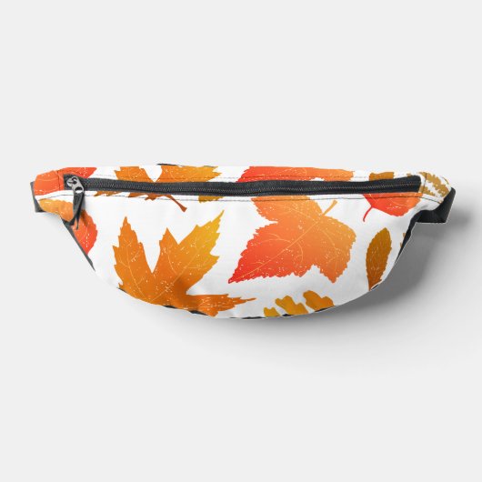 Vallen voor de herfst - Cosy Leaf Pattern Heuptasje (Liggend)