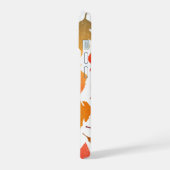Vallen voor de herfst - Cosy Leaf Pattern iPhone 15 Case (Linkerkant)