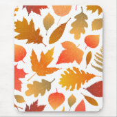 Vallen voor de herfst - Cosy Leaf Pattern Muismat (Voorkant)