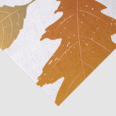 Vallen voor de herfst - Cosy Leaf Pattern Tissuepapier (Detail)