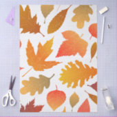 Vallen voor de herfst - Cosy Leaf Pattern Tissuepapier (Craft)