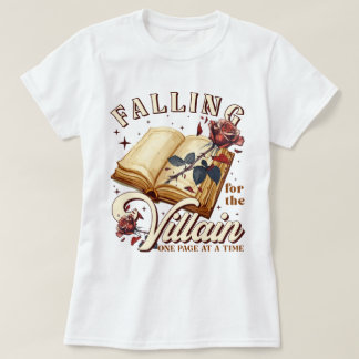 Vallen voor de schurk Dark Romance Spicy Book T-shirt