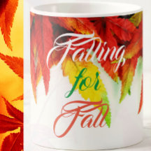 Vallen voor herfst herfstesdoorn laat typografie