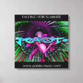 Vallend canvas (Voorkant)