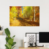 Vallend Licht Afdruk Poster (Thuiskantoor)