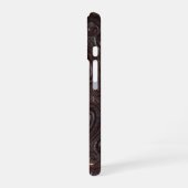 Vallend Oud Leren Boek iPhone 16 Hoesje (Linkerkant)