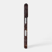 Vallend Oud Leren Boek iPhone 16 Hoesje (Rechterkant)
