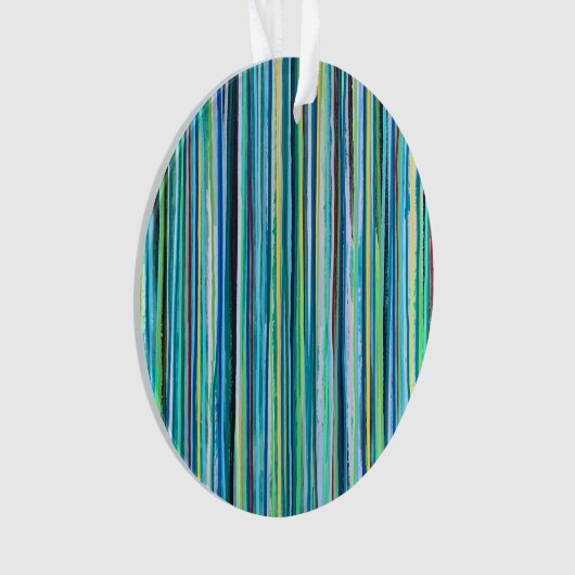 Vallend water Acryl Ornament (voorkant)