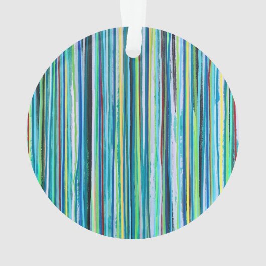 Vallend water Acryl Ornament (achterkant)