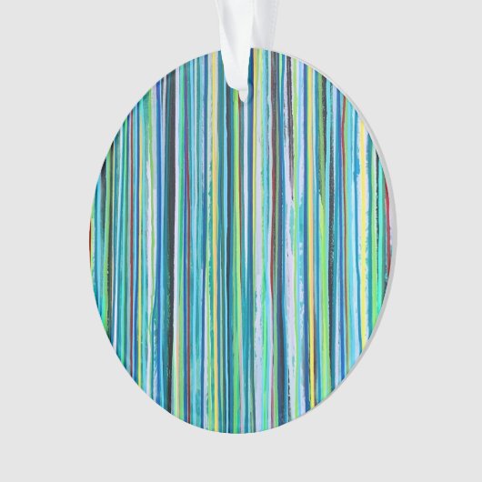 Vallend water Acryl Ornament (voorkant)