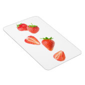 Vallende aardbeien magneet (Rechterzijde)
