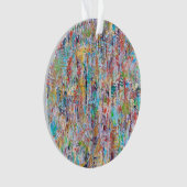 Vallende bladeren Acryl Ornament (voorkant)