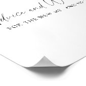 Vallende bladeren - advies en wensen poster (Hoek)