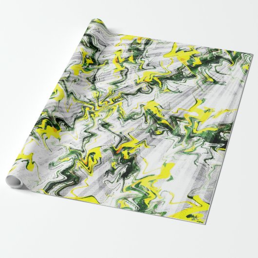 Vallende bladeren..... cadeaupapier (Uitgerold)