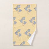Vallende Bladeren Crème Bad Handdoek (Handdoek)