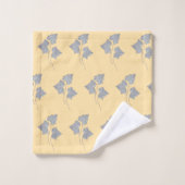 Vallende Bladeren Crème Bad Handdoek (Wasdoekje)