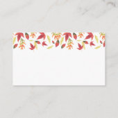 Vallende bladeren - Date nacht ideeën \ Date jar Informatiekaartje (Achterkant)