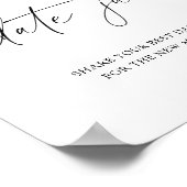 Vallende bladeren - date night ideeën. Date jar br Poster (Hoek)