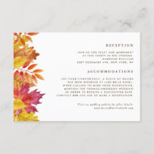 Vallende bladeren Garland herfst bruiloft details