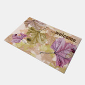 "vallende bladeren" herfstkamouflage DEUR MAT (Schuin)